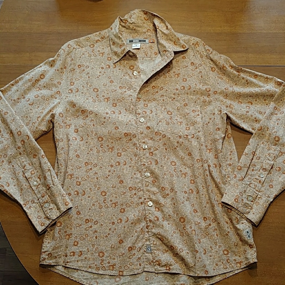 Quiksilver edition vintage style surf dress shirt